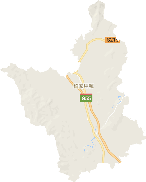 柏家坪镇电子地图