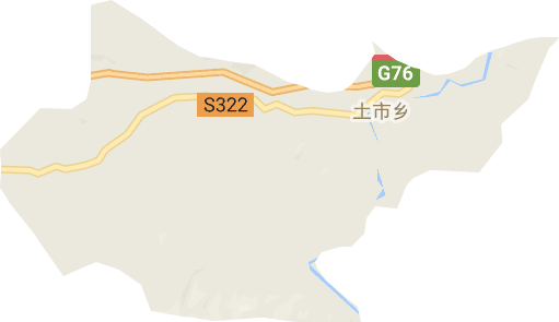 土市乡电子地图