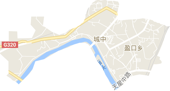 城中街道电子地图