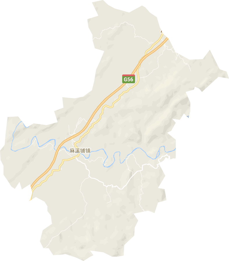 麻溪铺镇电子地图