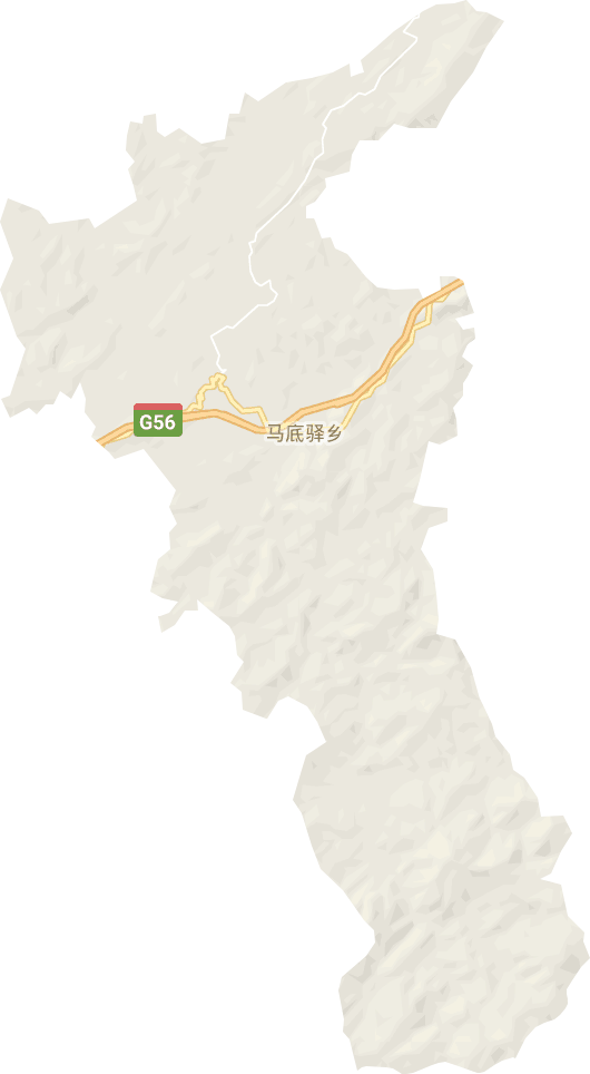 马底驿乡电子地图