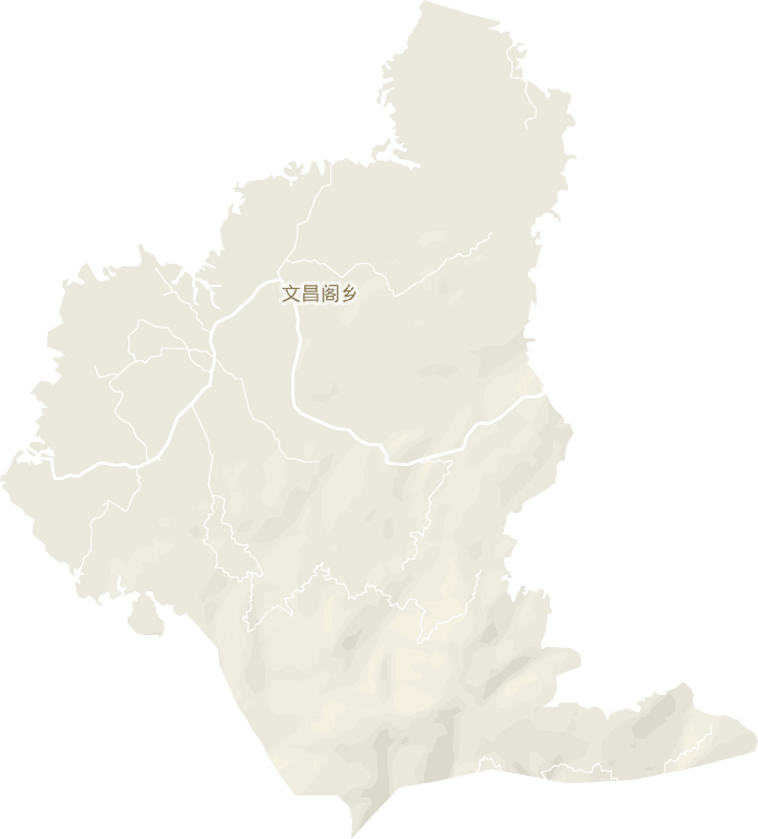 文昌阁乡电子地图