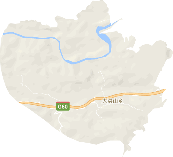 大洪山乡电子地图