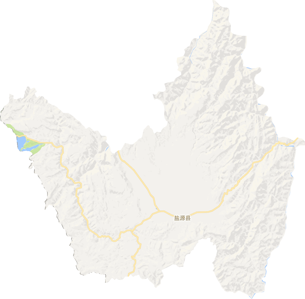 盐源县电子地图