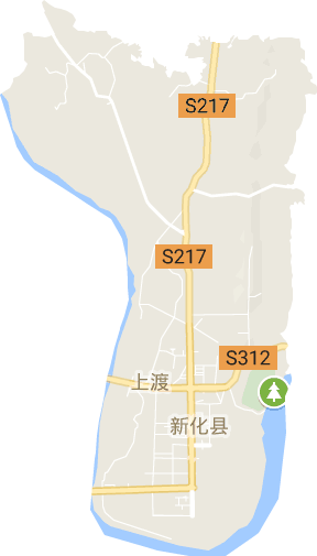 上渡办事处电子地图