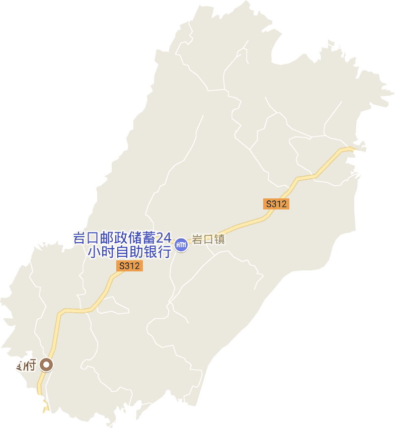岩口镇电子地图