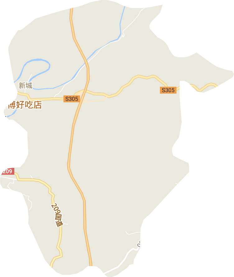 新城街道电子地图