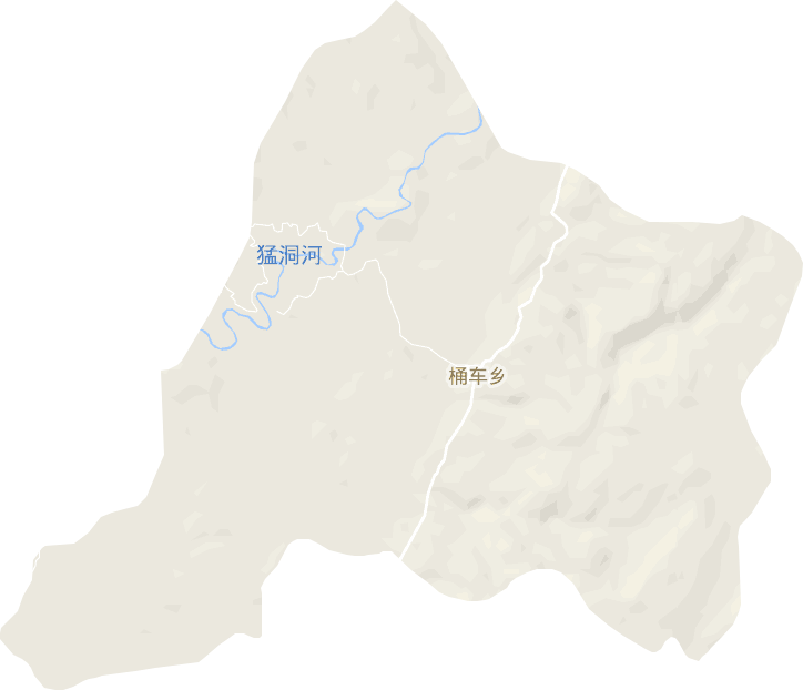 桶车乡电子地图