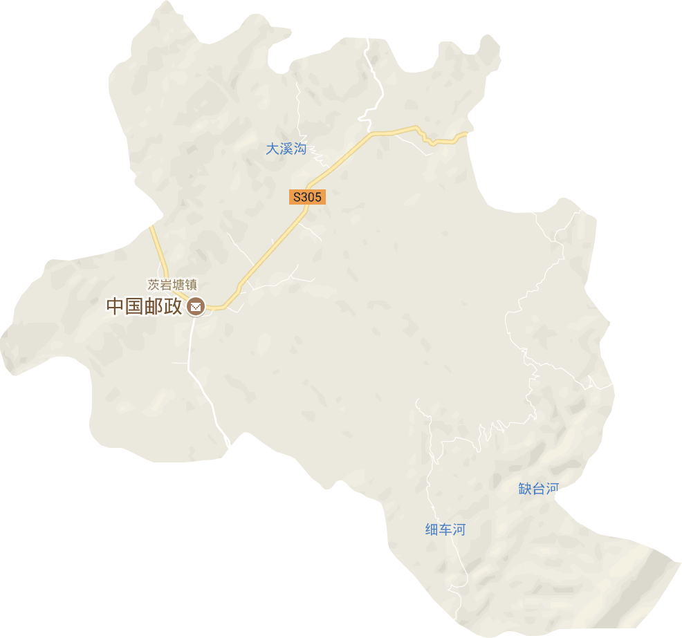 茨岩塘镇电子地图