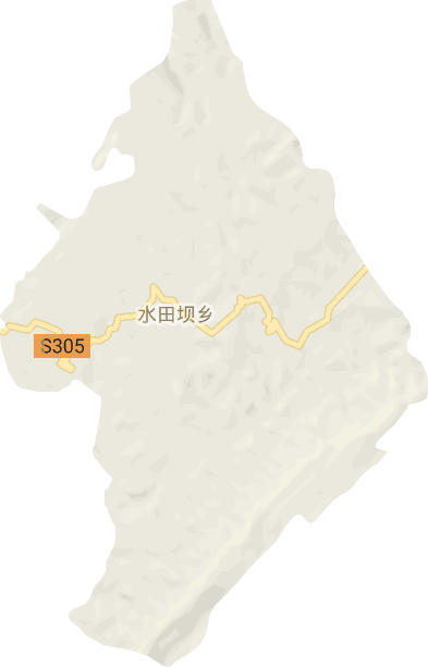 水田坝乡电子地图