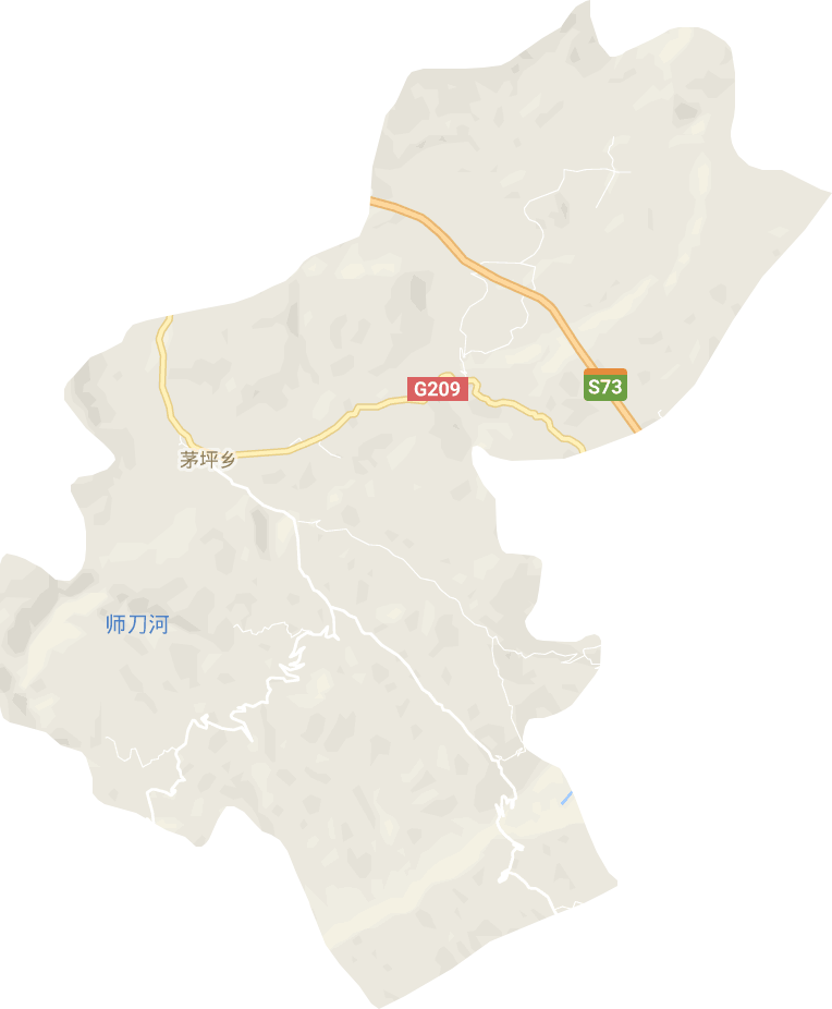 茅坪乡电子地图