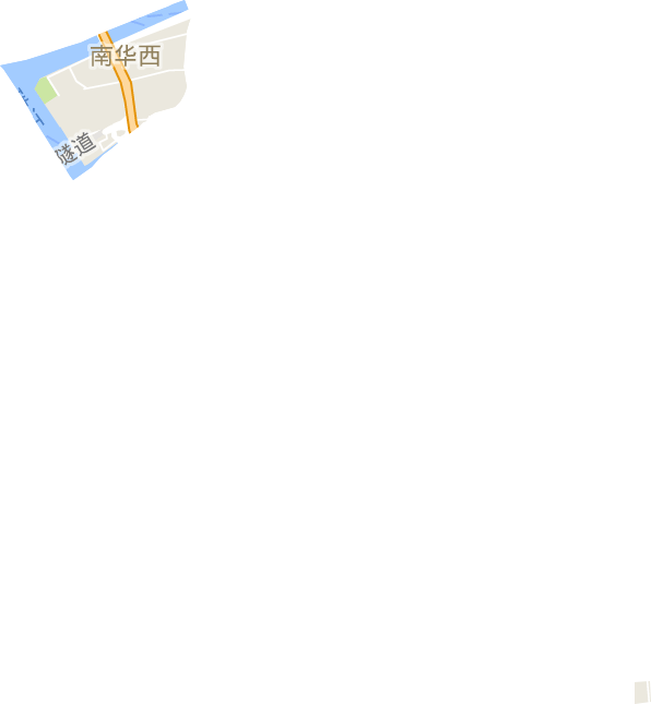 南华西街道电子地图