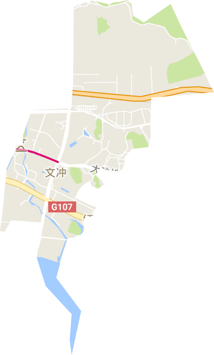 文冲街道电子地图