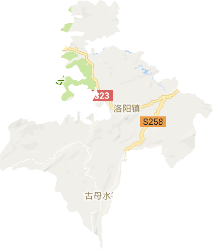 洛阳镇电子地图