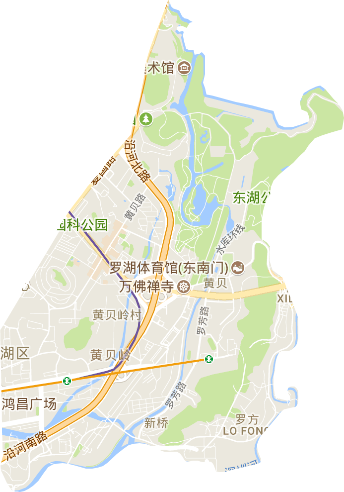 黄贝街道电子地图