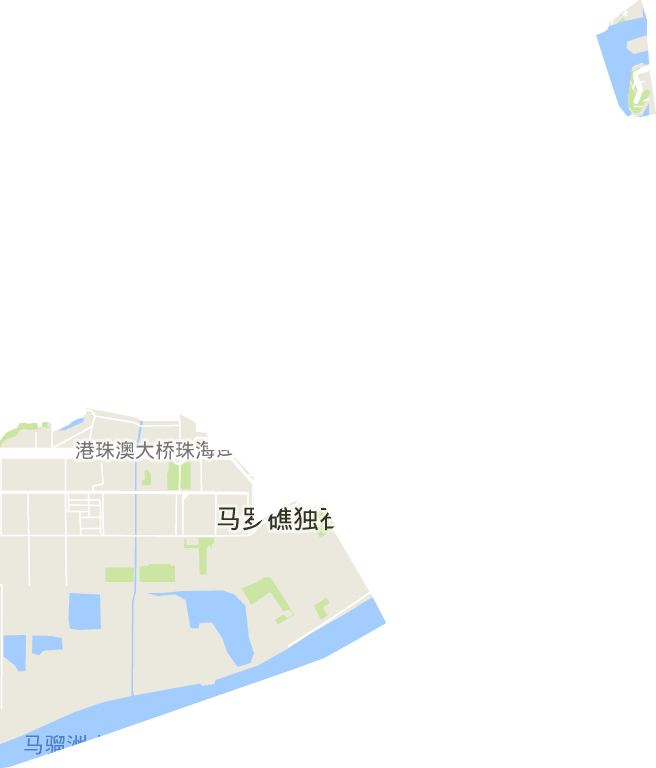 保税区电子地图