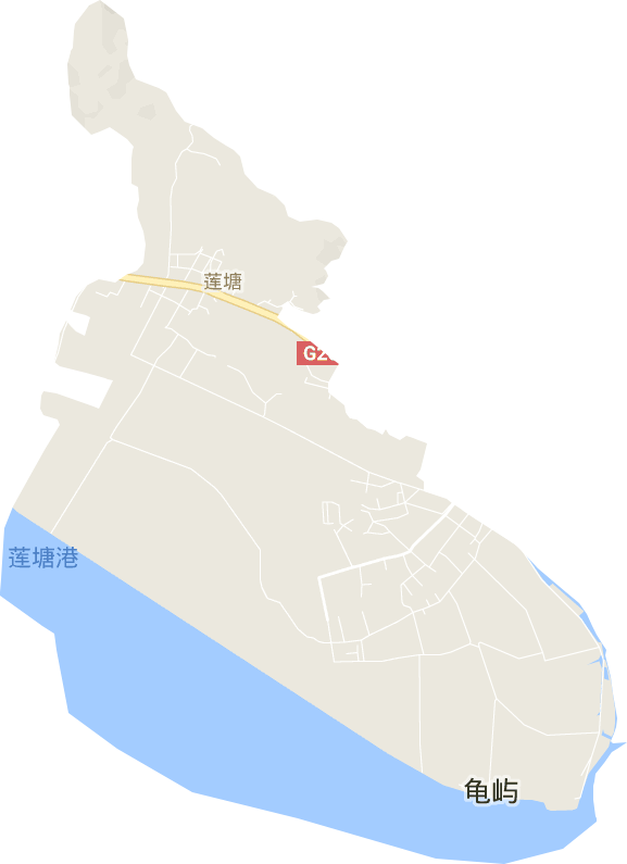 鮀莲街道电子地图