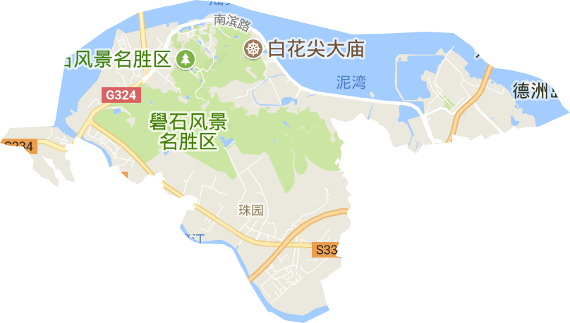 礐石街道电子地图