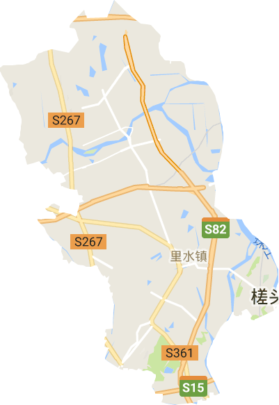 里水镇电子地图