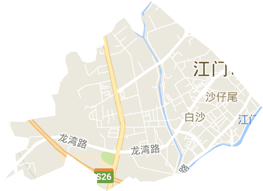 白沙街道电子地图