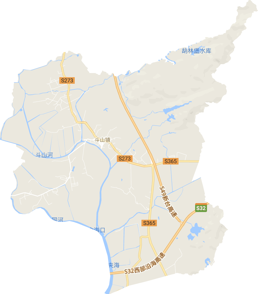 斗山镇电子地图