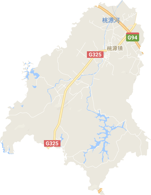 桃源镇电子地图