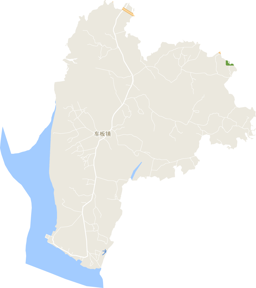 车板镇电子地图