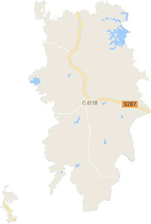 石岭镇电子地图