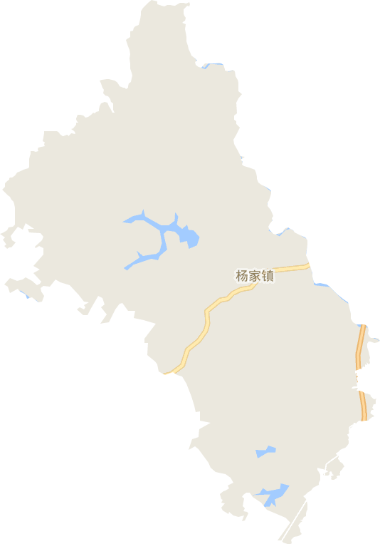 杨家镇电子地图