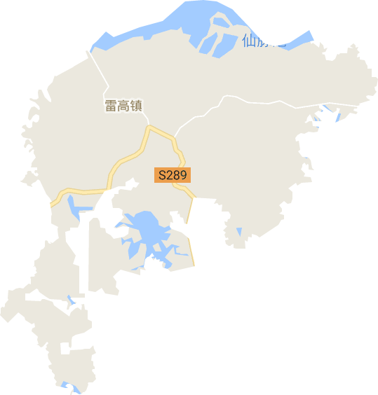 雷高镇电子地图