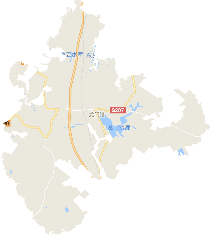 龙门镇电子地图