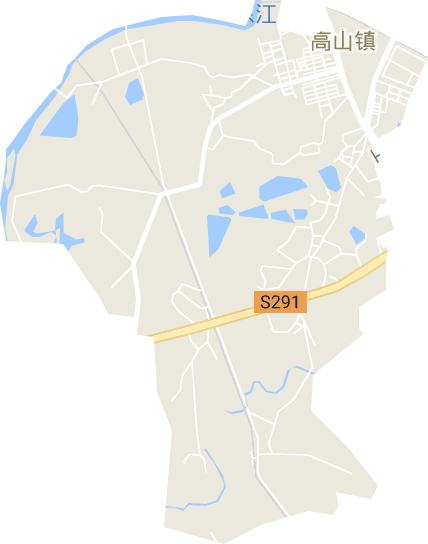 高山镇电子地图