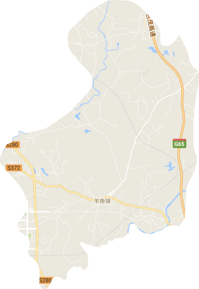 羊角镇电子地图