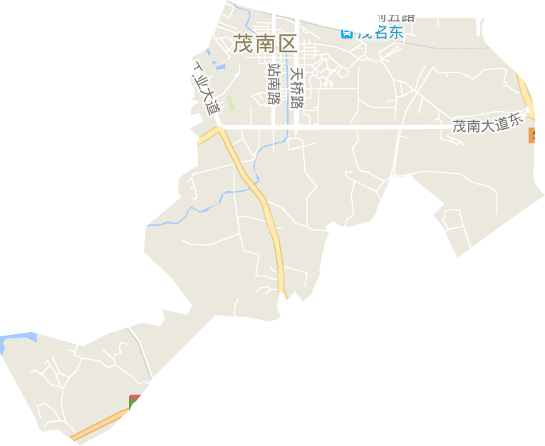 茂南开发区电子地图