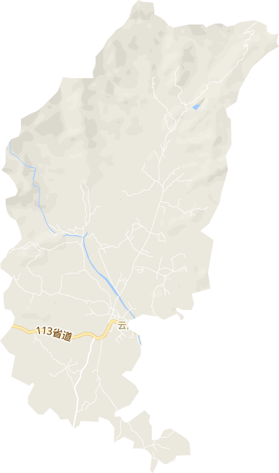 云潭镇电子地图