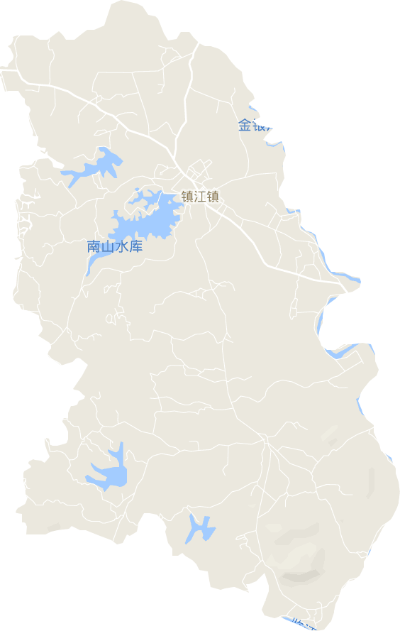 镇江镇电子地图