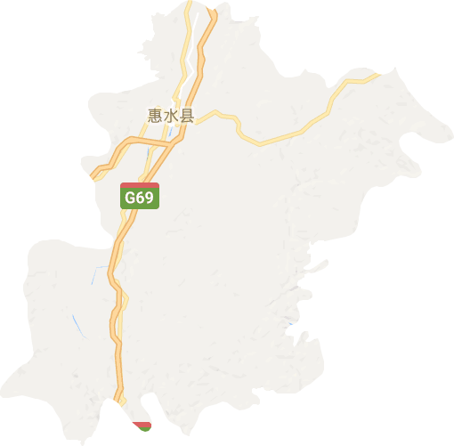 惠水县电子地图
