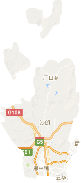 五华区电子地图
