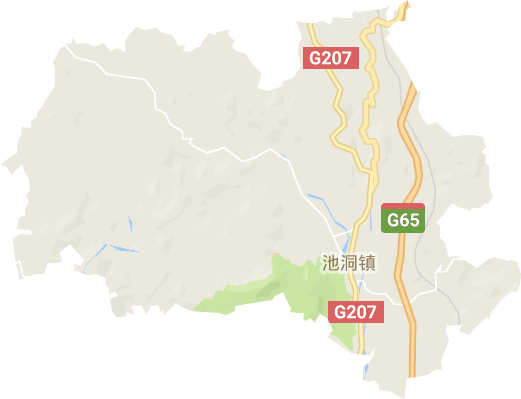 池洞镇电子地图