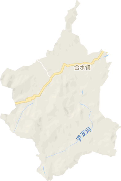 合水镇电子地图