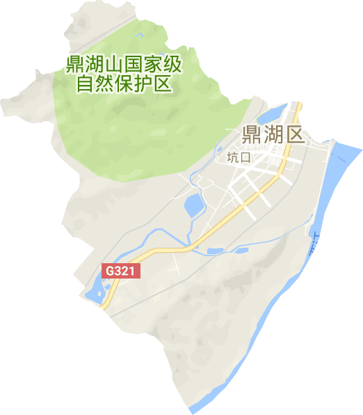 坑口街道电子地图