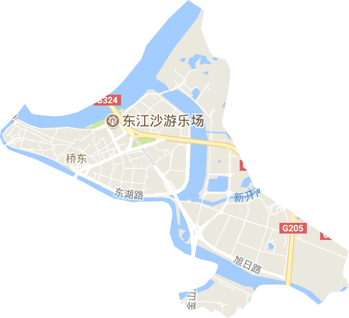 桥东街道电子地图