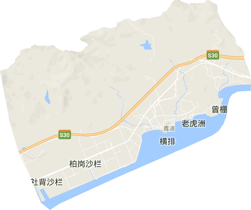 大亚湾霞涌办事处电子地图
