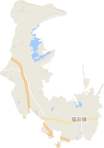 福田镇电子地图