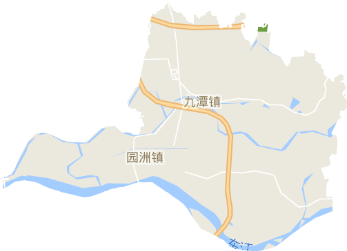 园洲镇电子地图