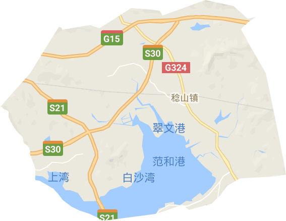 稔山镇电子地图