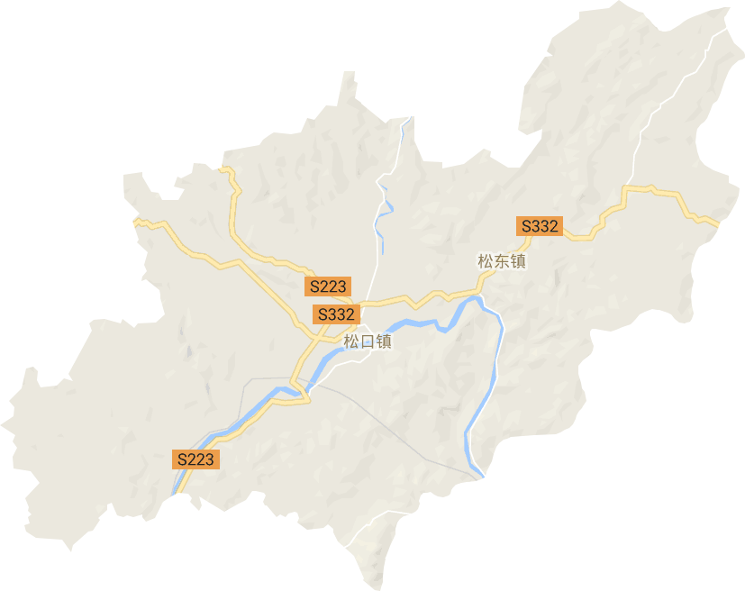 松口镇电子地图