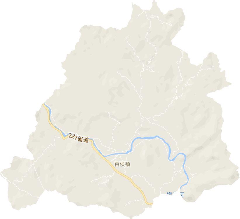 百侯镇电子地图