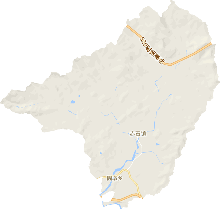 赤石镇电子地图