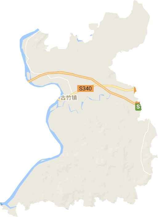 古竹镇电子地图